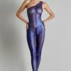 Maison Close Other Lingerie Blue Angel One Shoulder Catsuit