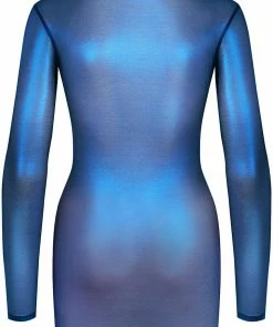 Maison Close Blue Angel Long Sleeve Mini Dress Other Lingerie