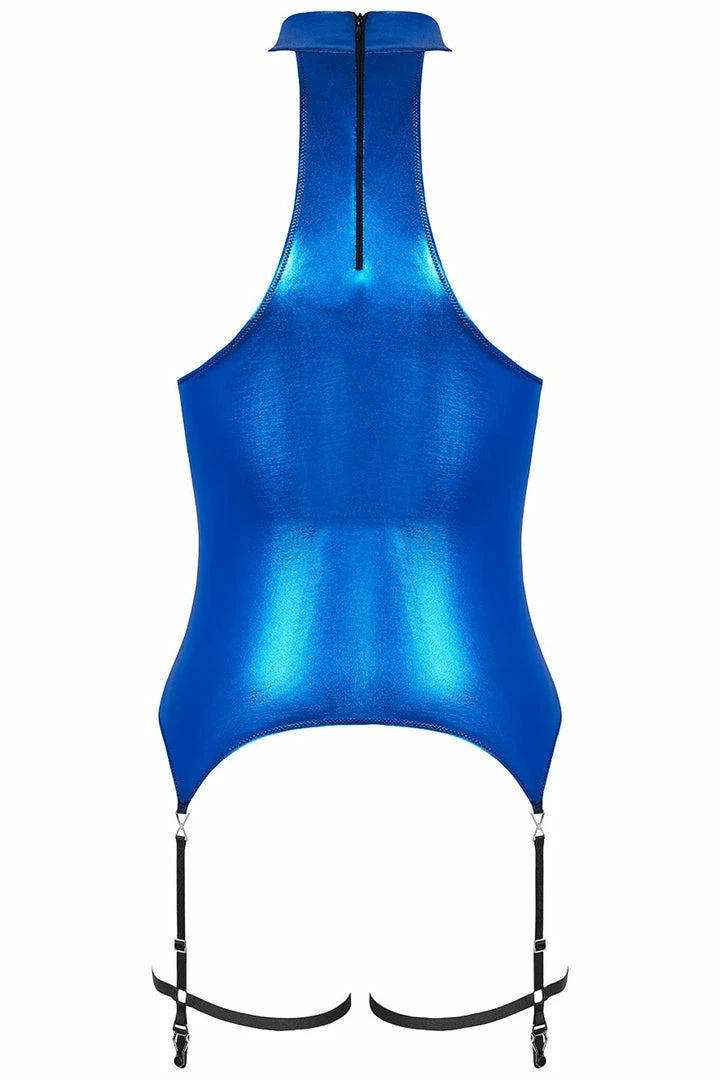 Maison Close Other Lingerie Blue Angel Tank Top With Suspenders 6 Maison Close Other Lingerie Blue Angel Tank Top With Suspenders