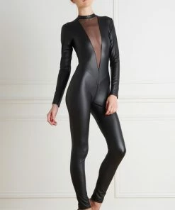 Maison Close Chambre Noire Catsuit With Zip Other Lingerie