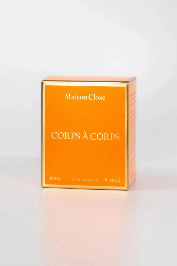 Maison Close Corps à Corps Neon Orange Home Candle 2 Maison Close Corps à Corps Neon Orange Home Candle
