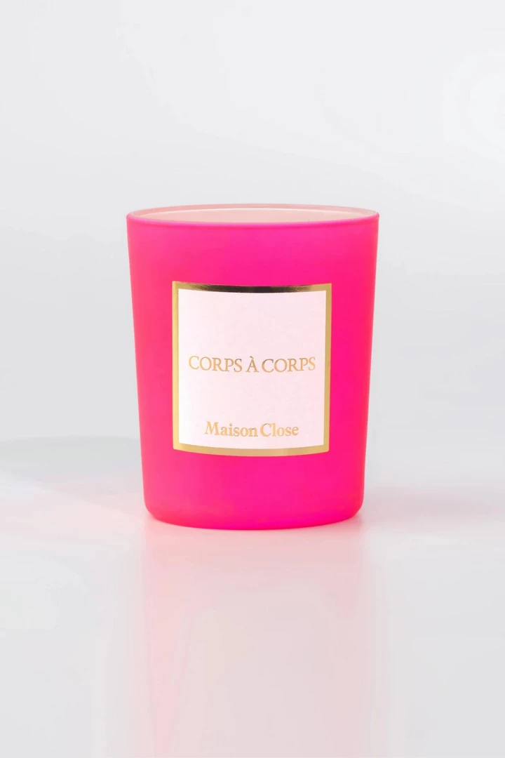 Maison Close Other Lingerie Corps à Corps Neon Pink Home Candle 1 Maison Close Other Lingerie Corps à Corps Neon Pink Home Candle