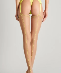 Maison Close Cut & Curled Seamed Stockings