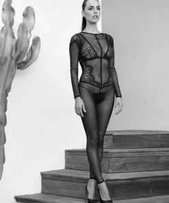 Maison Close Other Lingerie Inspiration Divine Catsuit With Zip