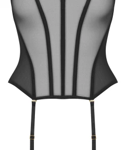 Maison Close L'Amoureuse Corset With Suspenders
