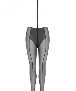 Maison Close L'Amoureuse Stirrip Leggings With Zip And Harness