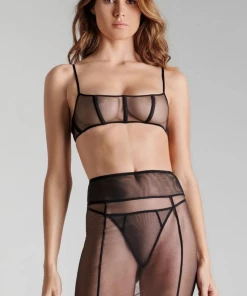 Maison Close L'Amoureuse Mini Skirt With Suspenders