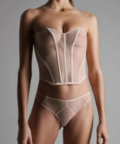 Maison Close L'Amoureuse Corset With Suspenders