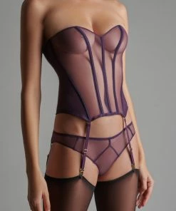 Maison Close L'Amoureuse Corset With Suspenders Other Lingerie
