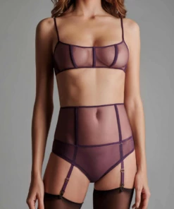 Maison Close L'Amoureuse Open High Waist Tanga 10 Maison Close L'Amoureuse Open High Waist Tanga