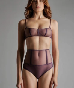 Maison Close L'Amoureuse Open High Waist Tanga 11 Maison Close L'Amoureuse Open High Waist Tanga