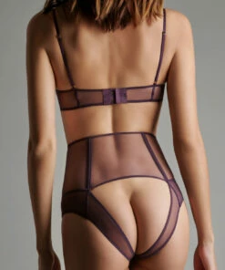 Maison Close L'Amoureuse Open High Waist Tanga 12 Maison Close L'Amoureuse Open High Waist Tanga