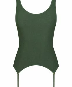 Maison Close La Femme Amazone Tank Top With Suspenders Other Lingerie