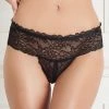 Maison Close Knickers Le Petit Secret Dentelle Openable Tanga