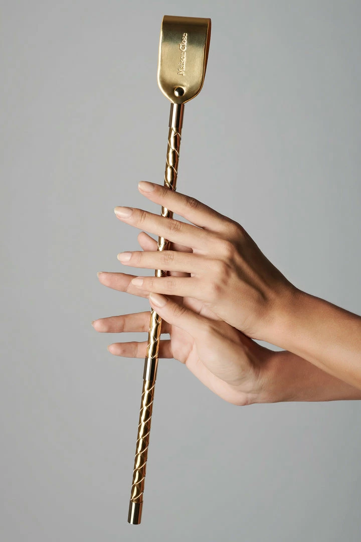Maison Close Les Fétiches Gold Spanking Crop 3 Maison Close Les Fétiches Gold Spanking Crop