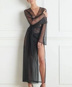 Maison Close Madame Rêve Sheer Long Kimono Other Lingerie