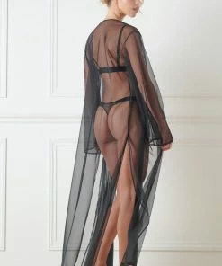 Maison Close Madame Rêve Sheer Long Kimono Other Lingerie