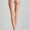 Maison Close Pink Seam Cut & Curled Stockings