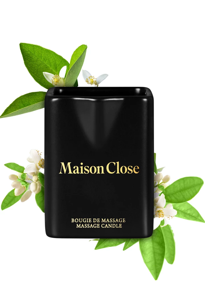 Maison Close Orange Blossom Massage Candle 1 Maison Close Orange Blossom Massage Candle