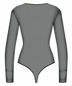 Maison Close Pure Tentation Black Thong Body With Zip