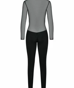 Maison Close Pure Tentation Black Long Sleeve Catsuit Other Lingerie