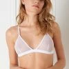 Maison Close Pure Tentation White Triangle Bra