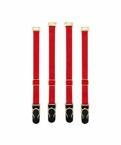 Maison Close Signature Red Suspender Straps