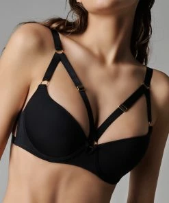 Maison Close Tapage Nocturne Black Push Up Bra Bras