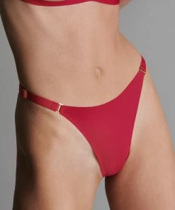 Maison Close Tapage Nocturne Red Mini Thong