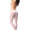 Miss O Other Lingerie Open Crotch Lace Top Tights 20 Denier