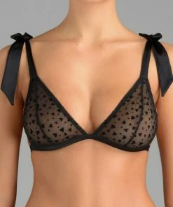 Coco De Mer Muse - Audrey Triangle Bra (Size XL: UK 14-16)