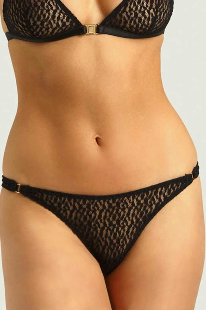 Coco De Mer Muse - Gloria Thong Knickers 1 Coco De Mer Muse - Gloria Thong Knickers