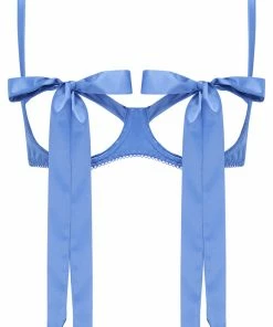 Coco De Mer Muse - Grace Open Underwired Bow Bra