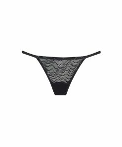 Coco De Mer Muse - Katharine Peep Back Knicker (Size XL: UK 14-16) Knickers