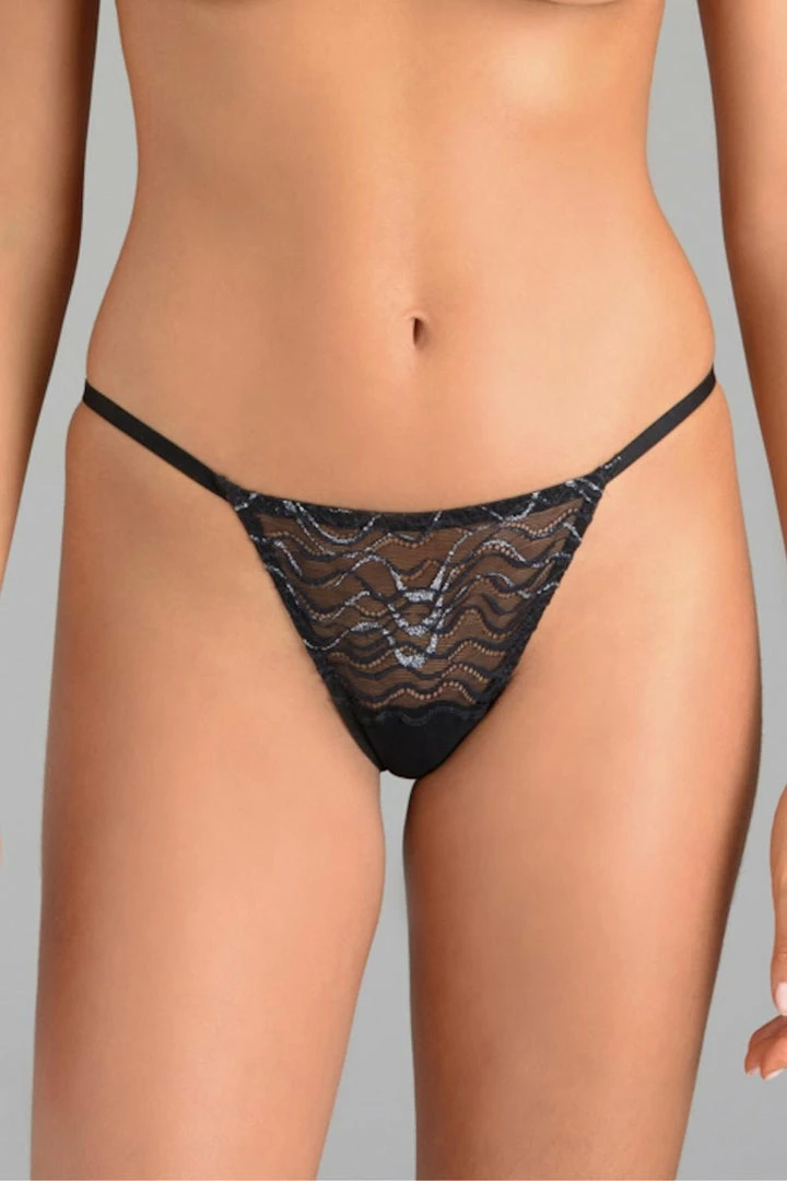 Coco De Mer Muse - Katharine Peep Back Knicker (Size XL: UK 14-16) Knickers 1 Coco De Mer Muse - Katharine Peep Back Knicker (Size XL: UK 14-16) Knickers