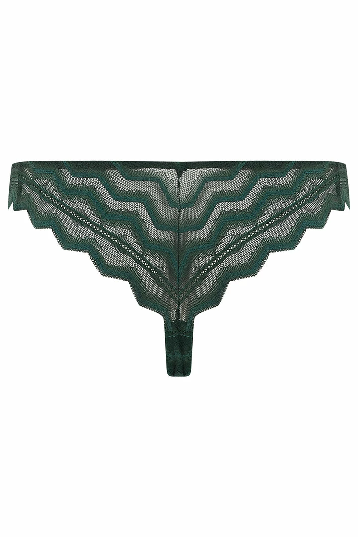 Coco De Mer Knickers Muse - Margot Brazilian Knicker (Size XL: UK 14-16) 5 Coco De Mer Knickers Muse - Margot Brazilian Knicker (Size XL: UK 14-16)