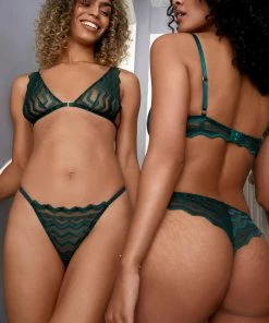 Coco De Mer Knickers Muse - Margot G-String (Size XL: UK 14/16)