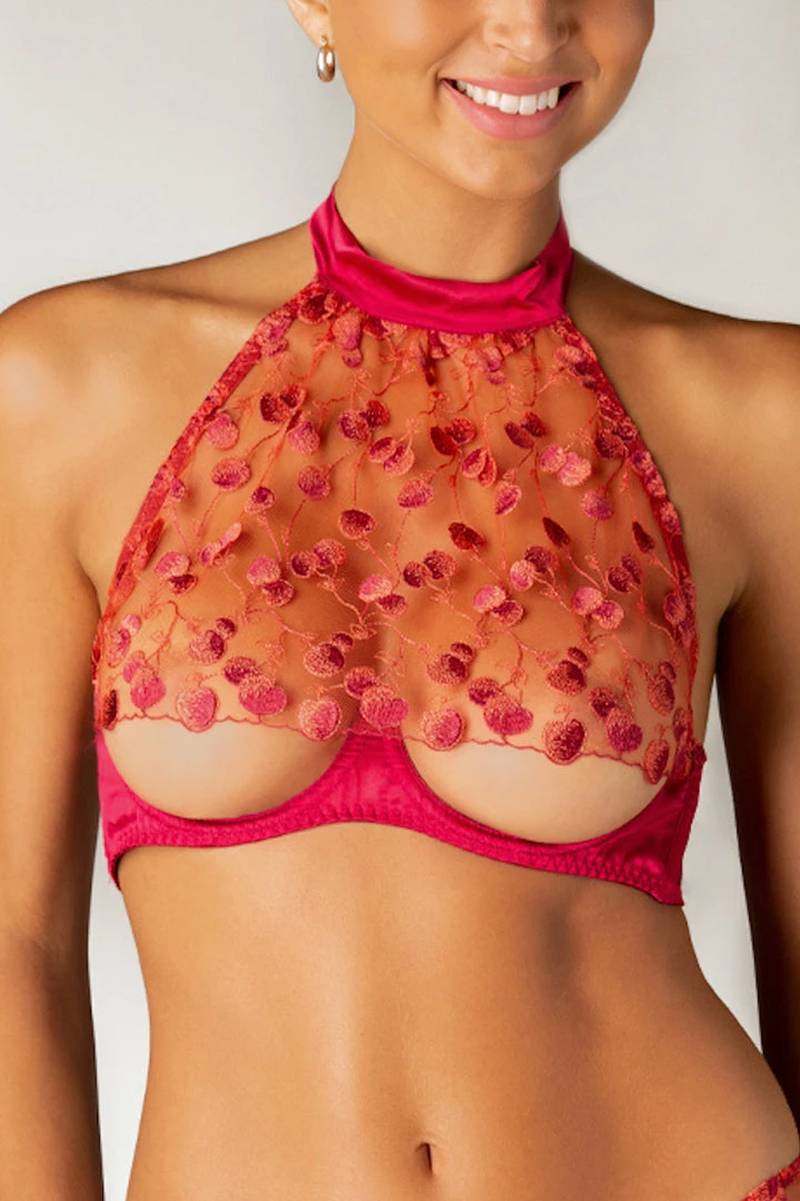 Coco De Mer Bras Muse - Naomi Underwired Halter Bra 1 Coco De Mer Bras Muse - Naomi Underwired Halter Bra