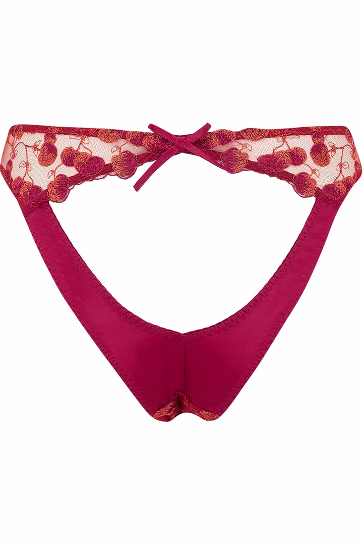 Coco De Mer Muse - Naomi Peep Back Knicker Knickers 4 Coco De Mer Muse - Naomi Peep Back Knicker Knickers