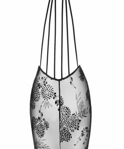 Noir Handmade Fabulous Tulle & Embroidery Midi Dress