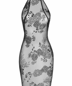 Noir Handmade Fabulous Tulle & Embroidery Midi Dress