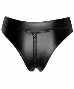 Noir Handmade Fabulous Powerwetlook High Waist Brief Knickers