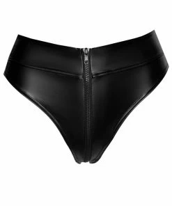 Noir Handmade Fabulous Powerwetlook High Waist Brief Knickers
