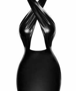 Noir Handmade Other Lingerie Fabulous Powerwetlook Halterneck Mini Dress