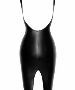 Noir Handmade Fabulous Powerwetlook Midi Dress