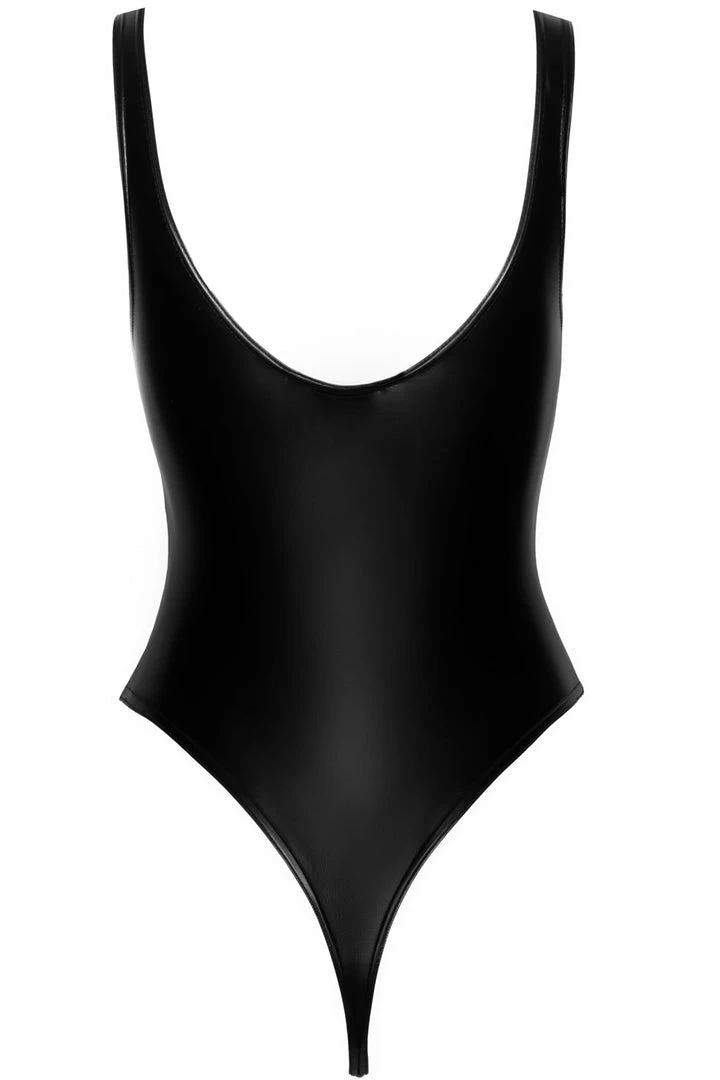 Noir Handmade Fabulous Powerwetlook Thong Bodysuit 5 Noir Handmade Fabulous Powerwetlook Thong Bodysuit