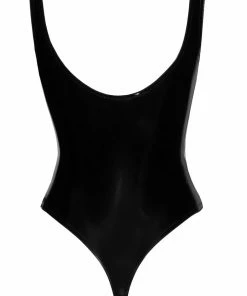 Noir Handmade Fabulous PVC Thong Bodysuit Other Lingerie