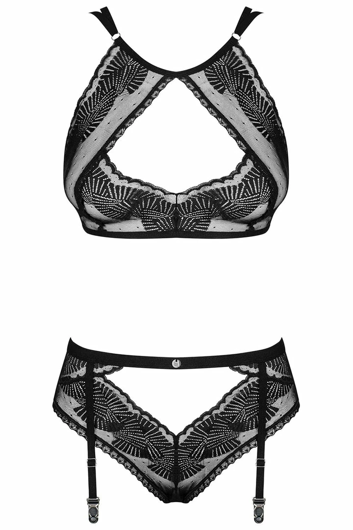Obsessive Allastia Bra & Suspender Brief Other Lingerie 2 Obsessive Allastia Bra & Suspender Brief Other Lingerie