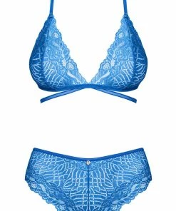 Obsessive Wireless Bras Bluellia Bra & Brief