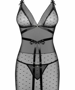 Obsessive Bowessa Chemise & Thong